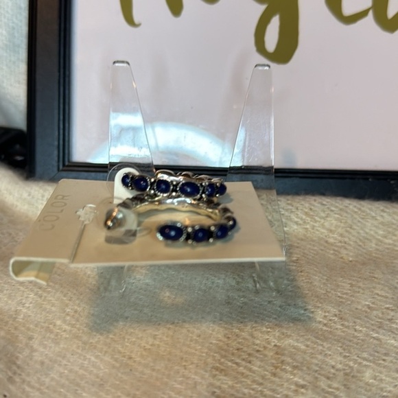 Earrings blue - Picture 2 of 3